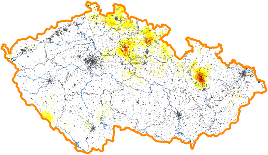 Intenzita sucha - 30. listopad 2014