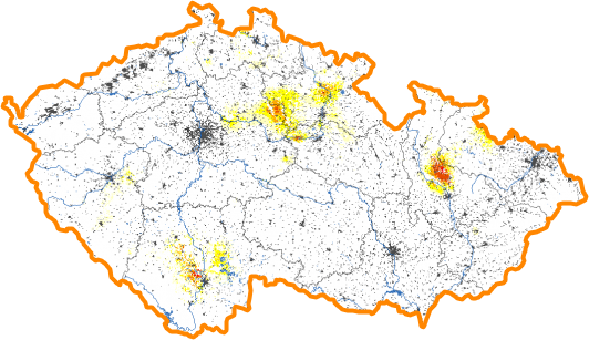 Intenzita sucha - 28. prosinec 2014