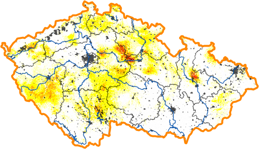 Intenzita sucha - 22. březen 2015