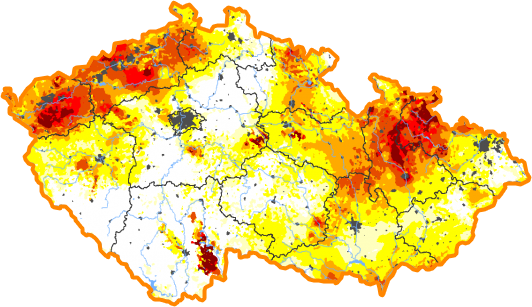 Intenzita sucha - 17. květen 2020