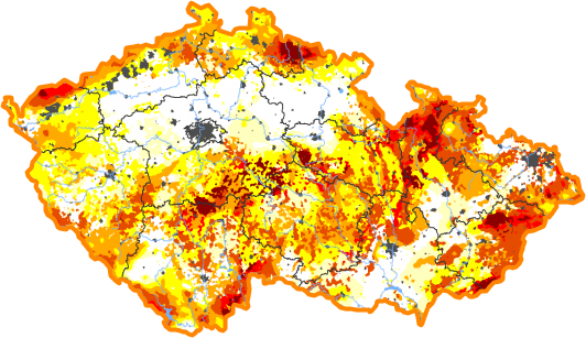 Intenzita sucha - 8. září 2024