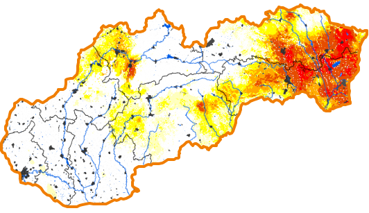 Intenzita sucha - 30. september 2018