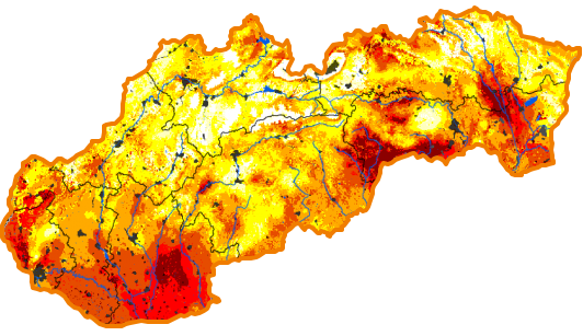 Intenzita sucha - 29. máj 2022